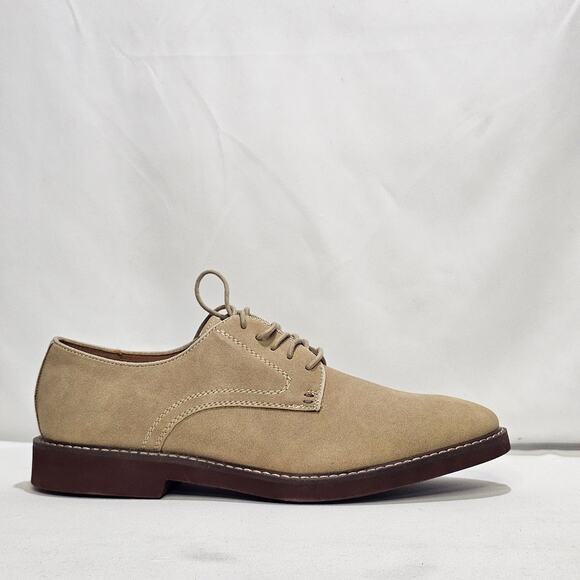 Club Room Men\'s Benjamin Oxford Shoes Size 10.5 Beige NWT main image 5